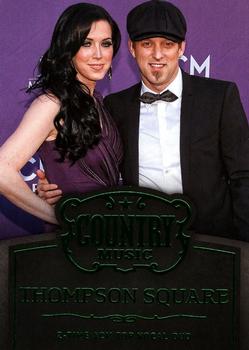 2014 Panini Country Music - Award Winners Green #3 Thompson Square Front