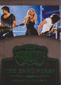 2014 Panini Country Music - Award Winners Green #16 The Band Perry Front