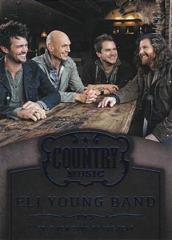 2014 Panini Country Music - Award Winners Blue #2 Eli Young Band Front