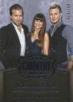 2014 Panini Country Music - Award Winners Blue #10 Gloriana Front