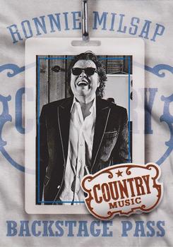 2014 Panini Country Music - Backstage Pass #10 Ronnie Milsap Front