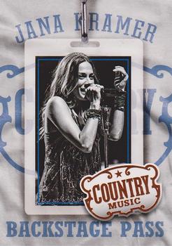 2014 Panini Country Music - Backstage Pass #13 Jana Kramer Front
