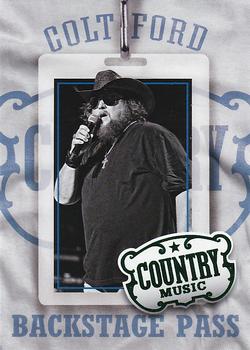 2014 Panini Country Music - Backstage Pass Green #2 Colt Ford Front