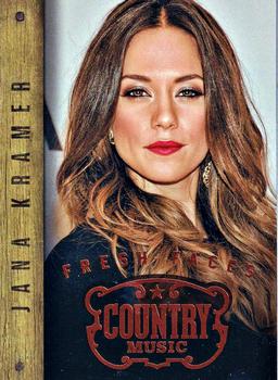 2014 Panini Country Music - Fresh Faces #10 Jana Kramer Front