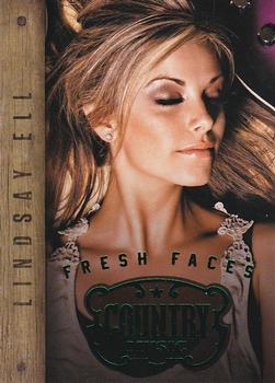 2014 Panini Country Music - Fresh Faces Green #8 Lindsay Ell Front