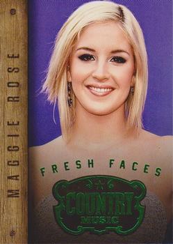 2014 Panini Country Music - Fresh Faces Green #9 Maggie Rose Front