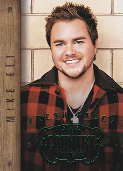 2014 Panini Country Music - Fresh Faces Green #14 Mike Eli Front