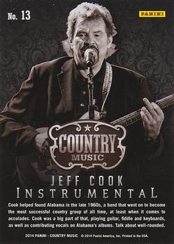 2014 Panini Country Music - Instrumental #13 Jeff Cook Back