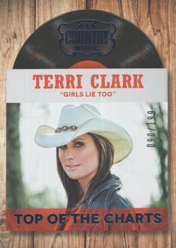2014 Panini Country Music - Top of the Charts Blue #1 Terri Clark Front