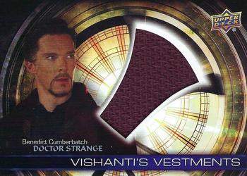 2016 Upper Deck Marvel Doctor Strange - Vishanti's Vestments #VH-DS Benedict Cumberbatch Front