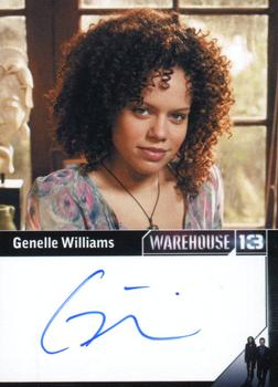 2013 Warehouse 13 Season 4: Episodes 1 Thru 10 - Autographs #NNO Genelle Williams Front