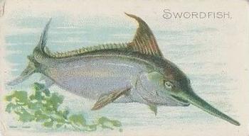 1910 American Tobacco Co. Fish Series (T58) - Sovereign Cigarettes Factory 25 #NNO Swordfish Front