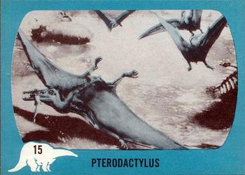 1961 Nu-Cards Dinosaur Series #15 Pterodactylus Front