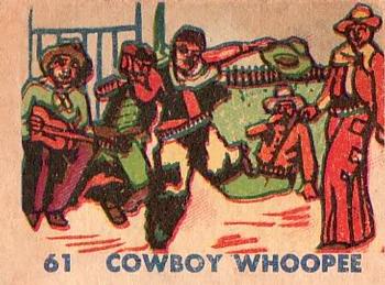 1930 Indian & Western Series (R185) #61 Cowboy Whoopee Front