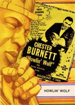 1993 Shel-Tone Publications Electrified Blues Legends #3 Howlin' Wolf Front