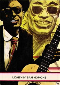 1993 Shel-Tone Publications Electrified Blues Legends #4 Lightnin' Sam Hopkins Front