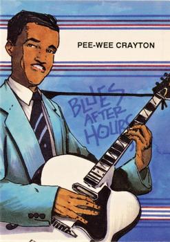 1993 Shel-Tone Publications Electrified Blues Legends #5 Pee-Wee Crayton Front