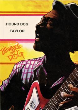 1993 Shel-Tone Publications Electrified Blues Legends #8 Hound Dog Taylor Front