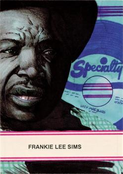 1993 Shel-Tone Publications Electrified Blues Legends #10 Frankie Lee Sims Front