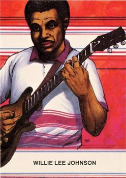1993 Shel-Tone Publications Electrified Blues Legends #13 Willie Lee Johnson Front