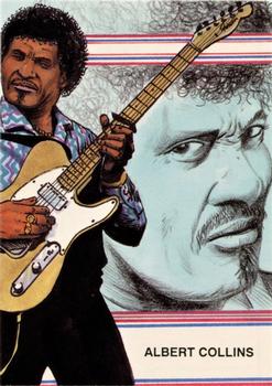 1993 Shel-Tone Publications Electrified Blues Legends #26 Albert Collins Front