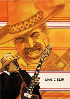 1993 Shel-Tone Publications Electrified Blues Legends #35 Magic Slim Front