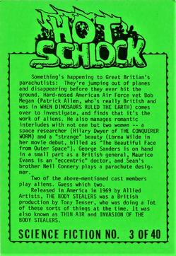 1991 Hot Schlock Science Fiction #3 The Body Stealers Back