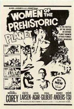 1991 Hot Schlock Science Fiction #10 Women of the Prehistoric Planet Front