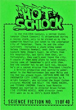 1991 Hot Schlock Science Fiction #11 Captain Nemo and the Underwater City Back