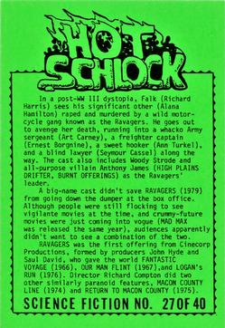 1991 Hot Schlock Science Fiction #27 Ravagers Back