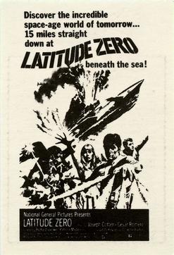 1991 Hot Schlock Science Fiction #29 Latitude Zero Front