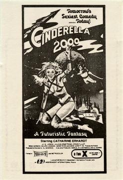 1991 Hot Schlock Science Fiction #38 Cinderella 2000 Front