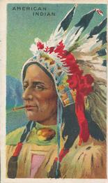 1911 American Tobacco Company Types of Nations (T113) #NNO American Indian Front