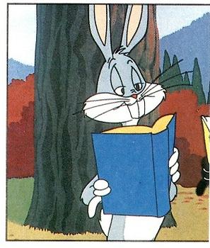 1990 Panini Happy Birthday Bugs #9 Bugs Bunny Front