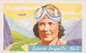 1936 Heinz Famous Aviators 1st Series (F277-4) #5 Laura Ingalls Front