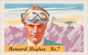 1936 Heinz Famous Aviators 1st Series (F277-4) #7 Howard Hughes Front