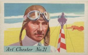 1936 Heinz Famous Aviators 1st Series (F277-4) #21 Art Chester Front