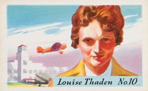 1937-39 Heinz Famous Aviators 2nd Series #10 Louise Thaden Front