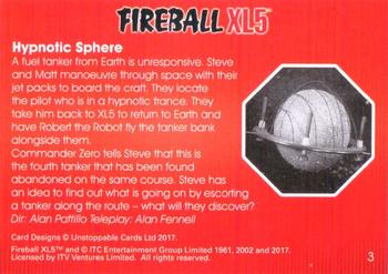 2017 Unstoppable Fireball XL5 #3 Launch Back