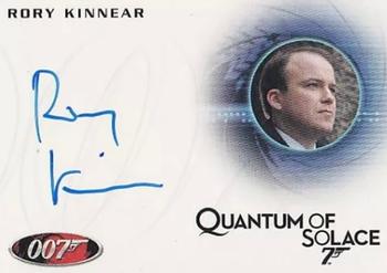 2010 Rittenhouse James Bond Heroes and Villains - Autographs #A133 Rory Kinnear Front