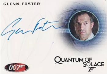 2010 Rittenhouse James Bond Heroes and Villains - Autographs #A135 Glenn Foster Front