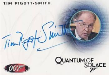 2010 Rittenhouse James Bond Heroes and Villains - Autographs #A139 Tim Pigott-Smith Front