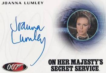 2010 Rittenhouse James Bond Heroes and Villains - Autographs #A143 Joanna Lumley Front