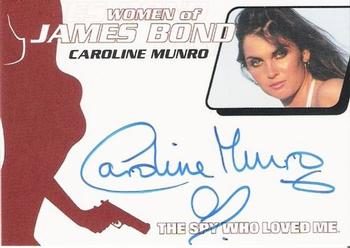 2010 Rittenhouse James Bond Heroes and Villains - Autographs #WA32 Caroline Munro Front