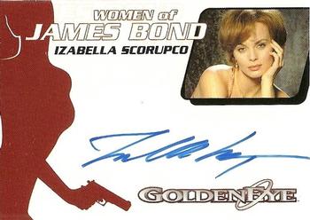 2010 Rittenhouse James Bond Heroes and Villains - Autographs #WA33 Izabella Scorupco Front