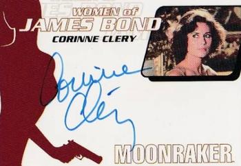 2010 Rittenhouse James Bond Heroes and Villains - Autographs #WA34 Corinne Clery Front
