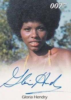 2010 Rittenhouse James Bond Heroes and Villains - Autographs #NNO Gloria Hendry Front