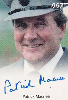 2010 Rittenhouse James Bond Heroes and Villains - Autographs #NNO Patrick Macnee Front