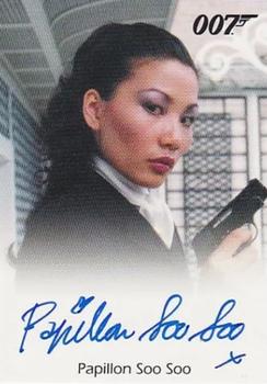 2010 Rittenhouse James Bond Heroes and Villains - Autographs #NNO Papillon Soo Soo Front