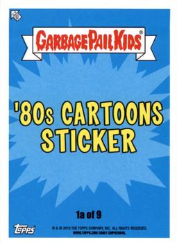 2018 Topps Garbage Pail Kids We Hate the '80s #1a He-Manny Back